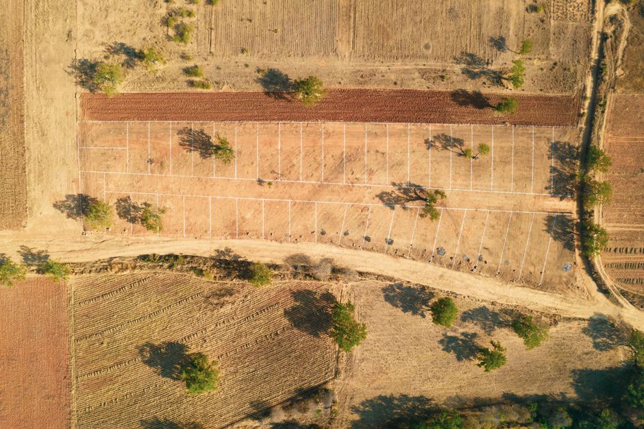 Open land seen from above